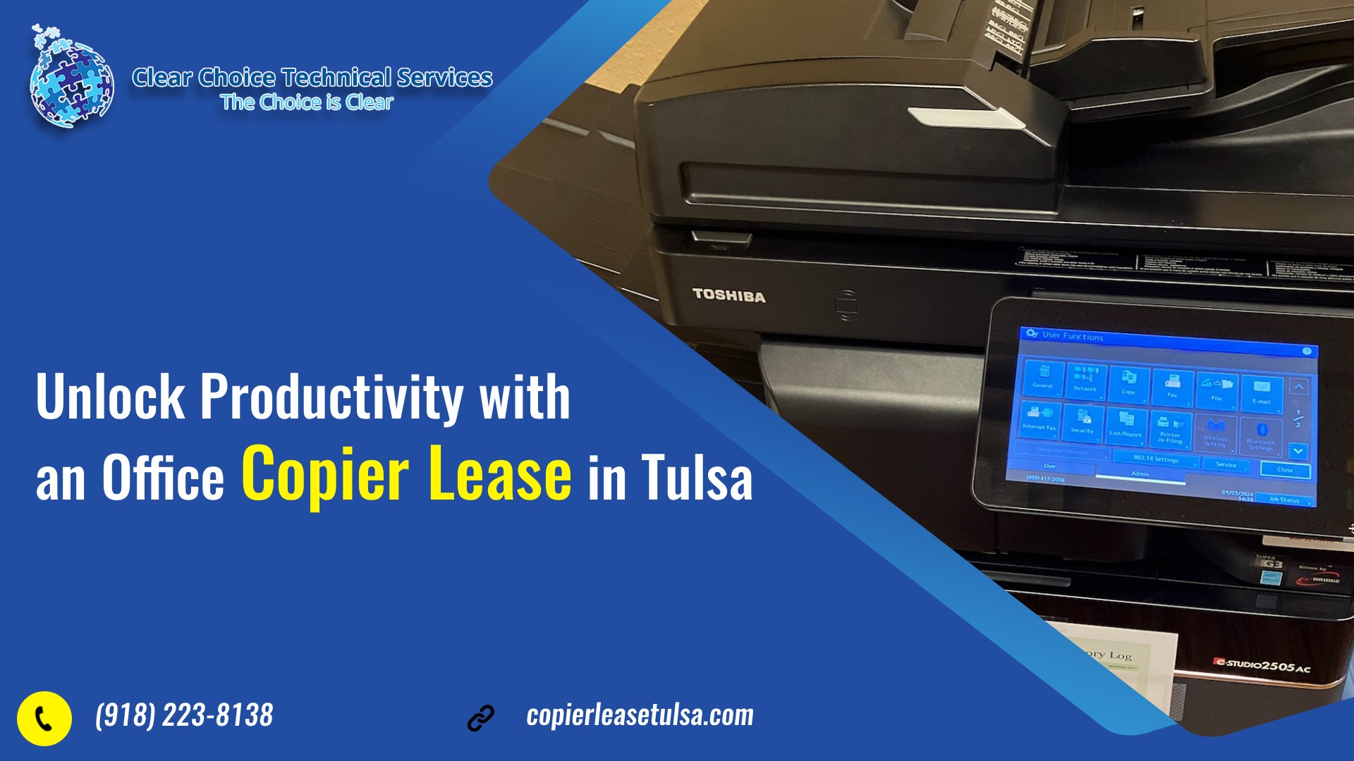 Read more about the article Unlock Productivity with an Office Copier Lease in Tulsa